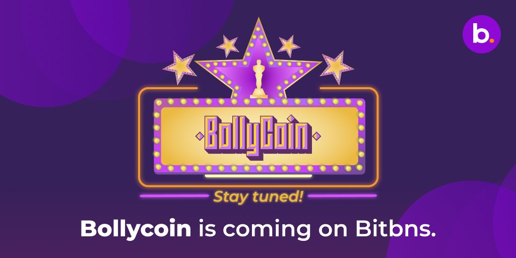 bitbns's tweet photo. Yes, It's @bollycoin!

Bollycoin is coming on Bitbns soon.

Stay tuned!

#IndiaLovesCrypto https://t.co/jRnqFpKY3h
