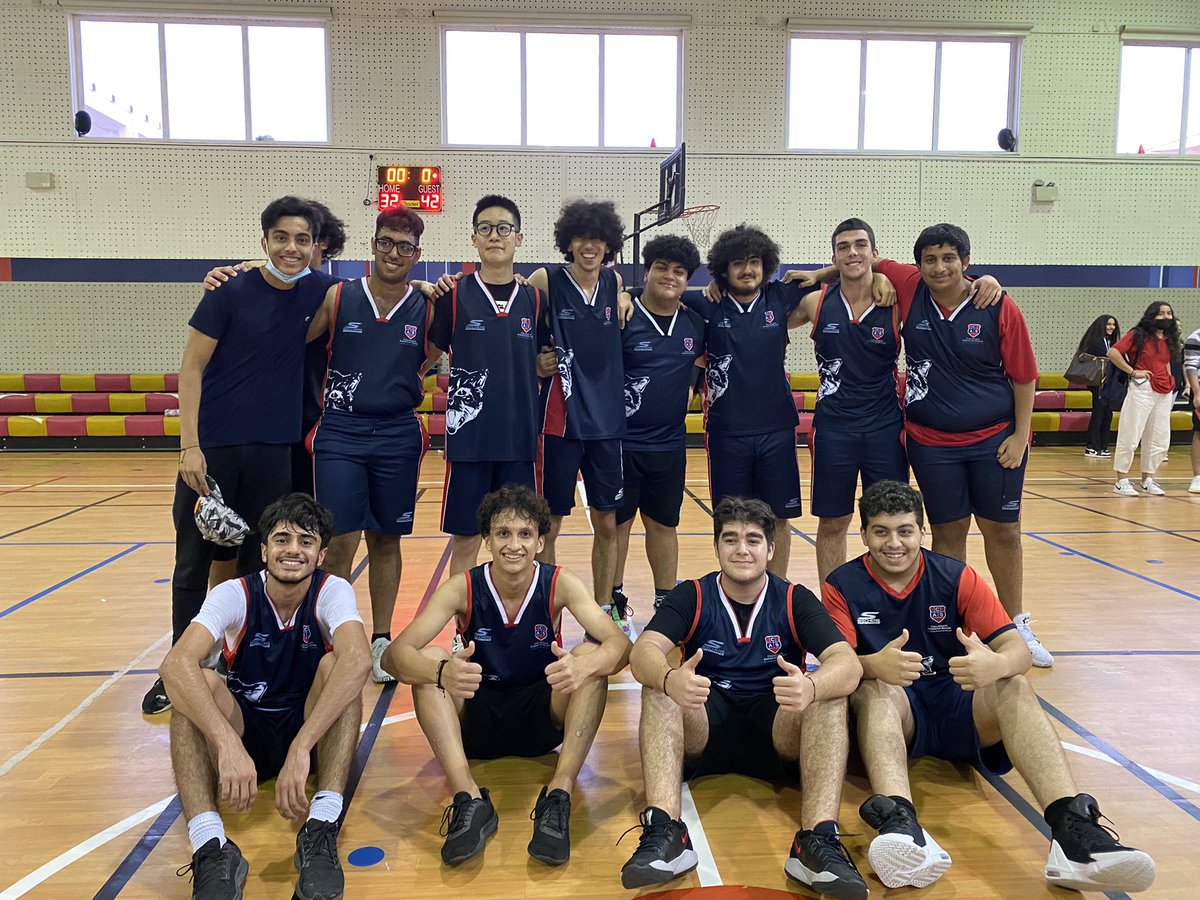 CAS_PEdept's tweet photo. 4 in a row for this amazing bunch of boys in the @dassa_sports u19 basketball league. We are very proud of you all! @CAS_Secondary @IVEIsport https://t.co/BmWEaRImQG