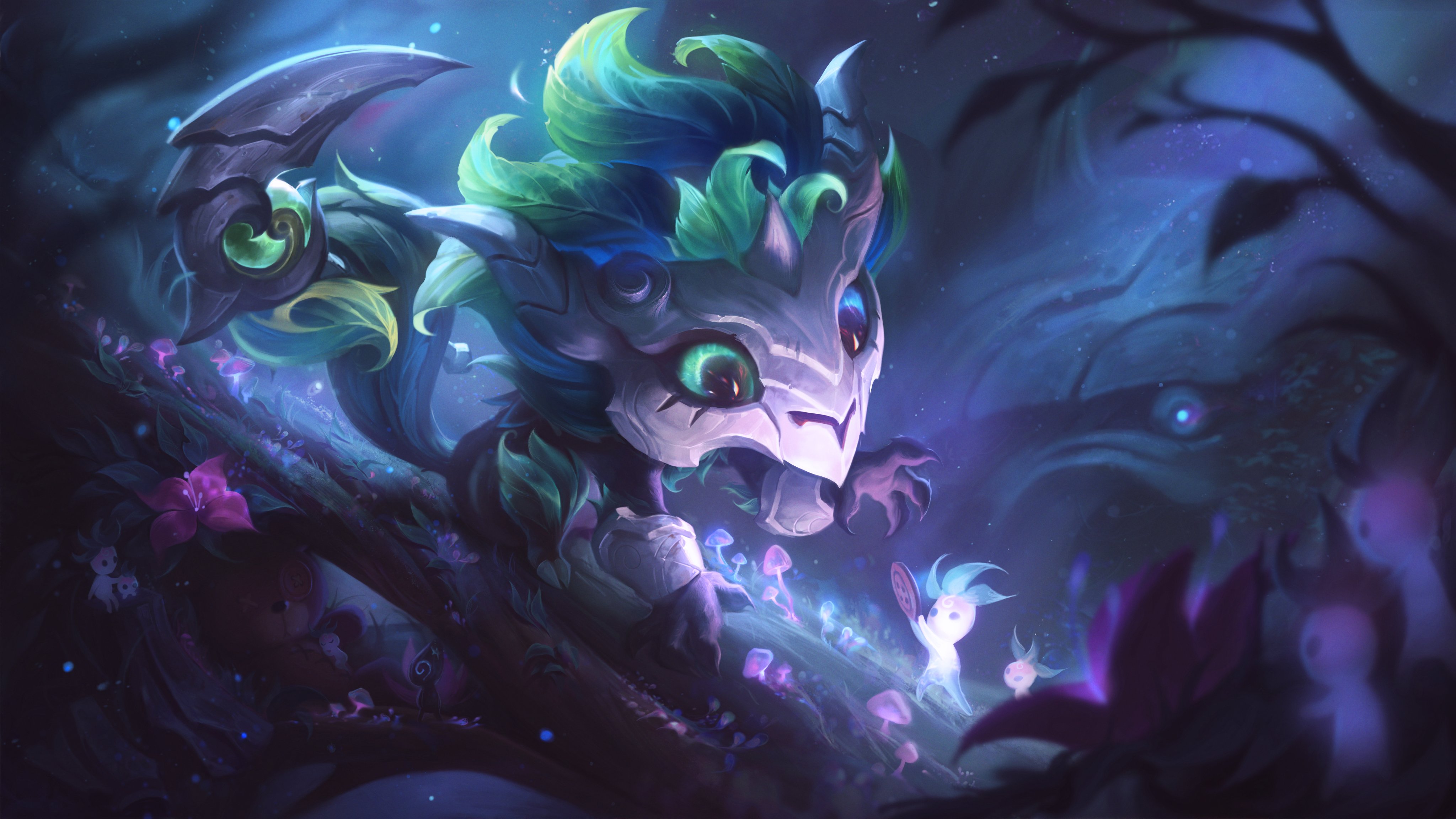elderwood gnar, league of legends gnar skin, lol skins gnar, lol elderwood skin