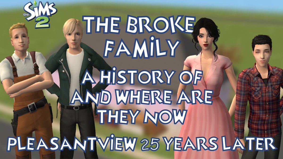 JeffiePlays's tweet photo. Tonight at 6pm The Broke Family's part will be up in my current #Sims2LetsPlay over on my youtube
https://t.co/0kqi8wkuP1
So far we've covered Don, The Goths, The Caliente's & Brokes tonight! I had so much fun with them and hope you will love what has happened! 💕 https://t.co/jzEeV76cTi
