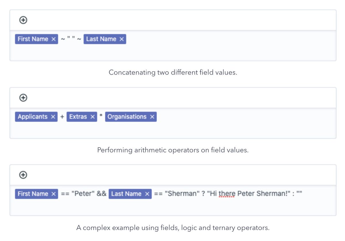 verbb_io's tweet photo. Formie 1.5.0 for #craftcms is here, packed full of goodies🎁 Calculations &amp; Signature fields. Import/Export forms between environments. Integrated support, PDF templates, new integrations and more. Read up https://t.co/cUHU5b0RI8 https://t.co/PzLZz2By2L