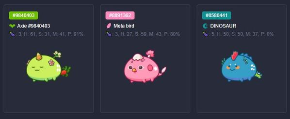 cryptoboommer's tweet photo. Looking for 2 scholars willing to grind these teams. Preferably with experience.
Comment below your highest mmr attained (if any) and what build you'd prefer. Will not entertain PMs.

#AxieScholarship  #axiescholarshipprogram  #axieinfinityscholars https://t.co/828nVe4Vnk