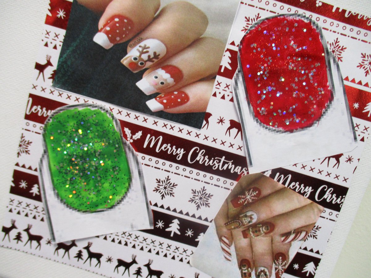 springfieldpru's tweet photo. Getting creative in Hair and Beauty, Christmas themed hair, nails and make up! #sprBTEC https://t.co/yFJwVmt0l3