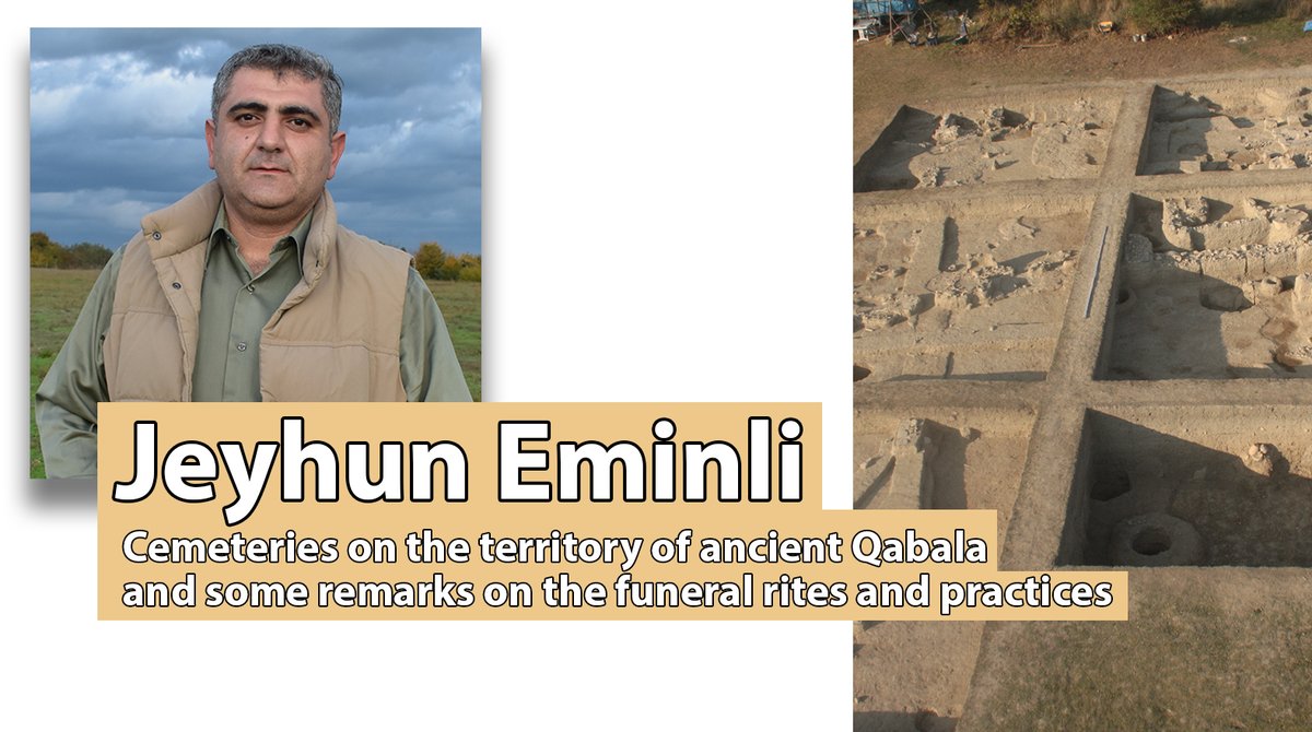 Meet our 2nd speaker for our #Classical period seminar, 16th Dec 2021
Dr. Jeyhun Eminli
Leading Scientific Researcher of the Institute of Archaeology Ethnography and Anthropology of the
National Academy Sciences of Azerbaijan
Registration:
ucl.zoom.us/meeting/regist…
#ClickonALT