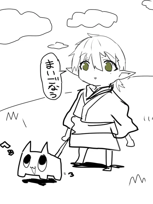 脳死で描いた1枚 