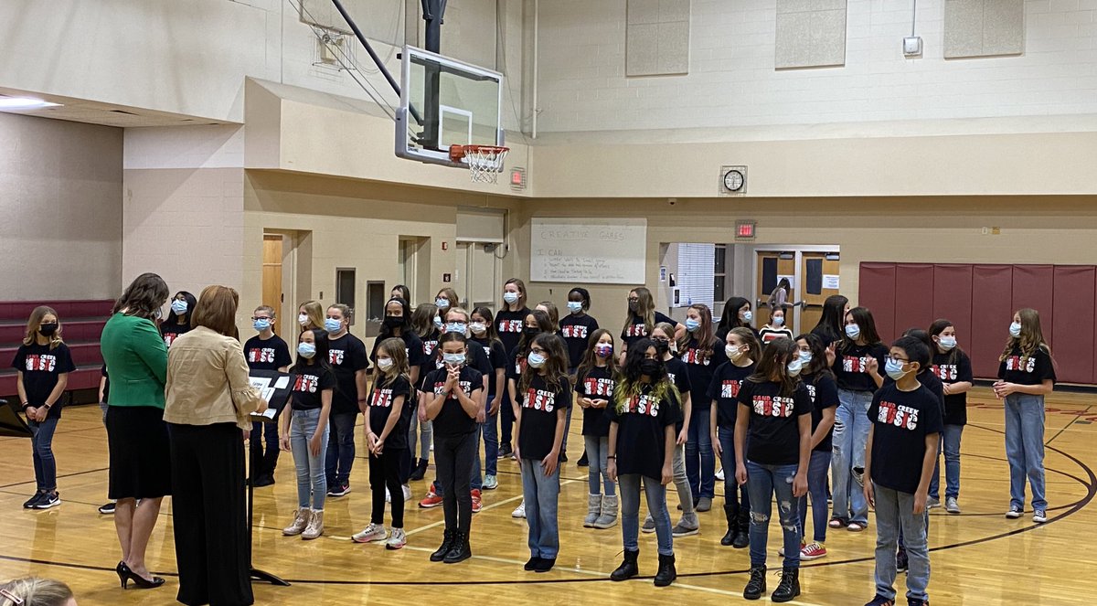 Thankful for teachers who give so much of their time to their kiddos and who help put these smiles on their faces! It was a wonderful show choir/band performance at <a href="/SandCreekInt/">Sand Creek Intermediate</a>!