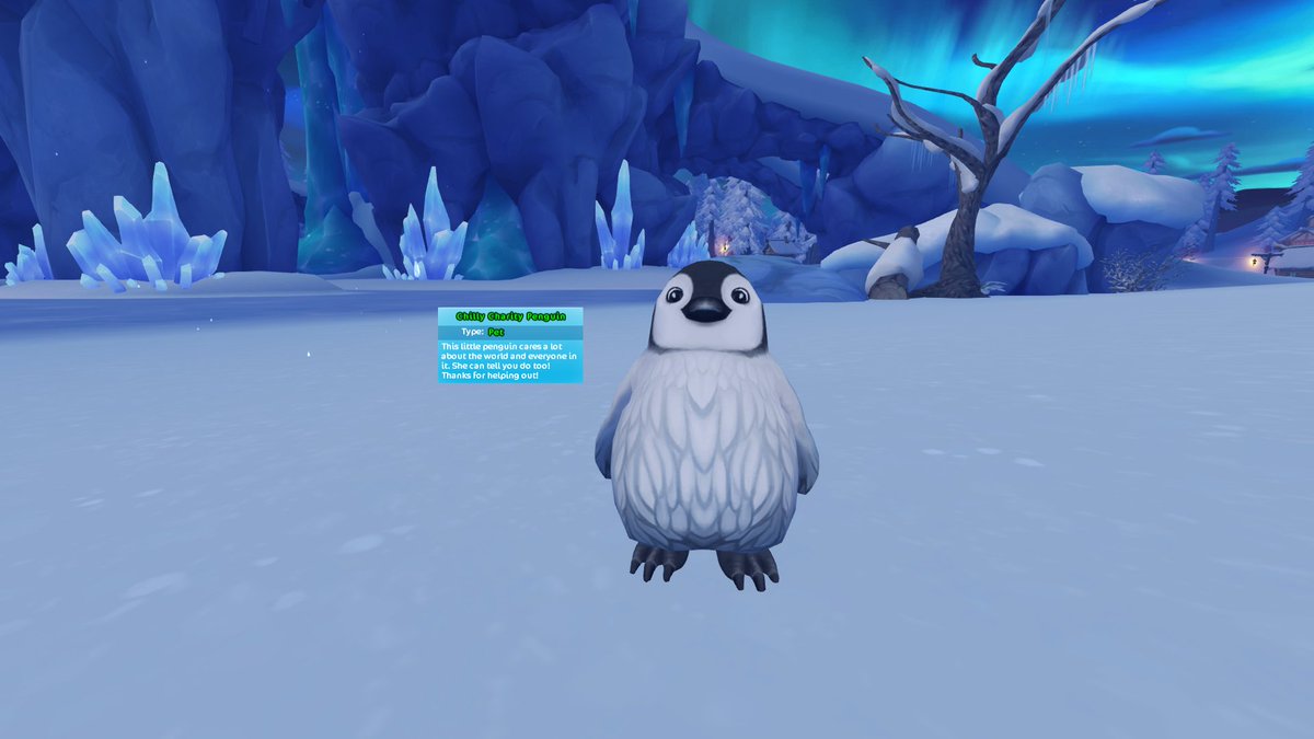 Babytappy's tweet photo. Got the penguin with warm wishes today in Star stable 🐧 , super cute. Here's a comparison to the penguin we could get last year. Chilly charity penguin is from this year and Feathery is 2020.
#StarStable #StarStableOnline #SSOWinterfest #SSOWinter https://t.co/R5QBwFlasg
