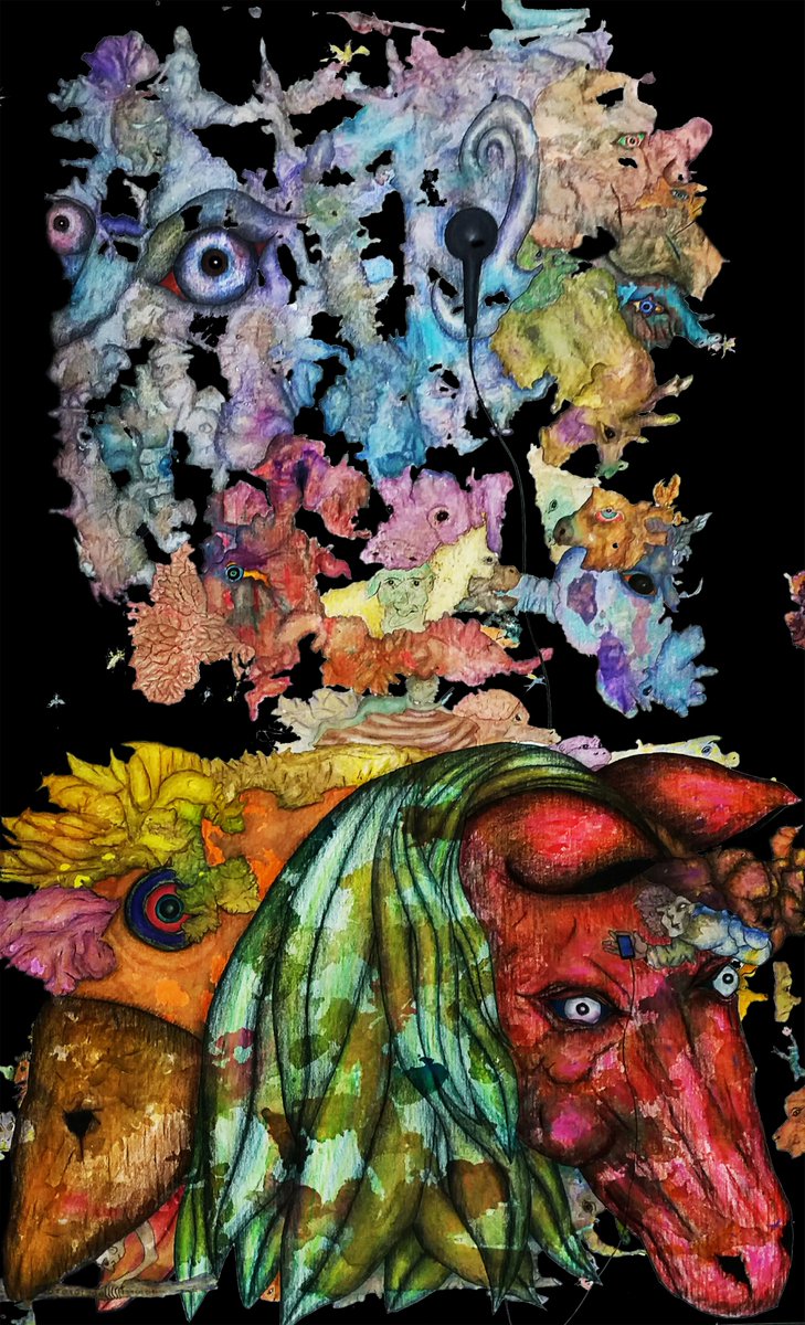 IonXiua's tweet photo. Very well, always follow never stop. Here is a new piece from the sentipensantes collection, there are only 30. 🔥🔥🔥Join this journey by including it in your collection. My art seeks to show an invisible world
https://t.co/dVd88g1xEW 
#Solanart #SolanaNFT #SolanaNFTs #SolSeaNFT https://t.co/ZFUyA5LZWF