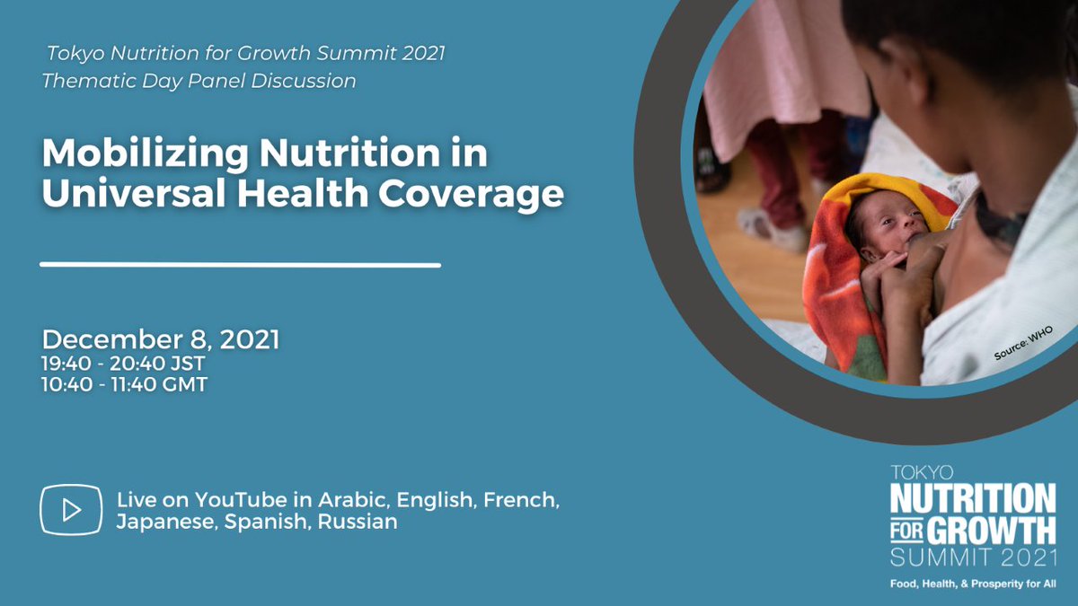 Listen to @OsendpNutrition during the #N4G2021 Summit to hear why we need to invest in #women to combat the impacts of #COVID19 on child and maternal #malnutrition 👩‍👧

📺 Tune in and watch the #N4GSummit2021 LIVE here 👉🏾 bit.ly/32UHByI 

#Nutrition4All #InvestInNutrition