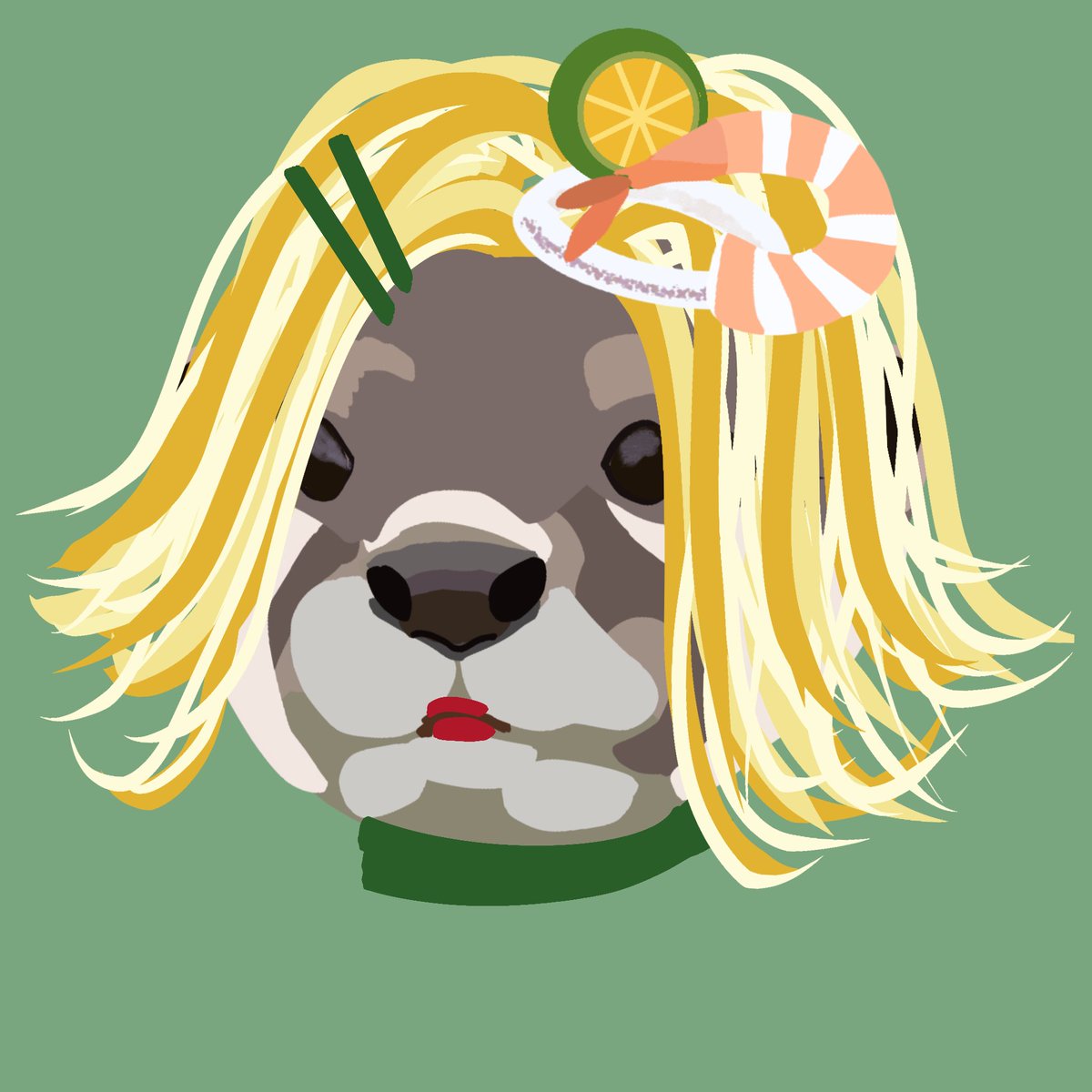otterly_sg's tweet photo. This otter is based on one of #Singapore’s famous dishes, Hokkien Prawn Mee! #NFT #opensea https://t.co/ACOG8w51J2