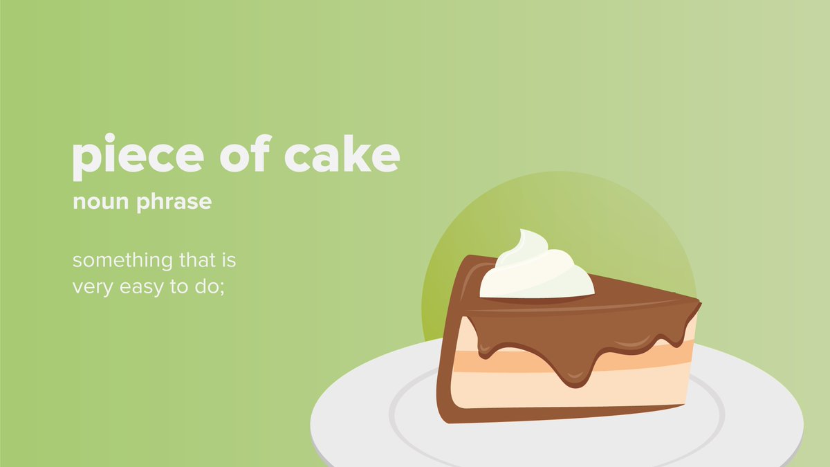 Включи кард кейк. A piece of Cake idiom. It's a piece of Cake. It is a piece of Cake идиома. Easy as a piece of Cake.