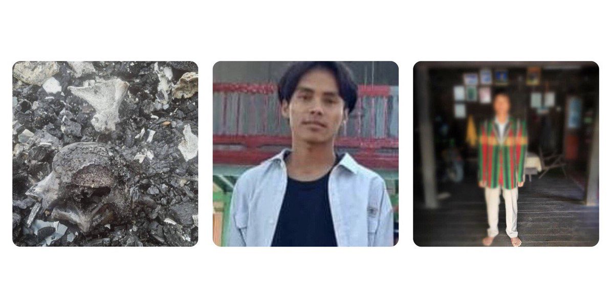 Military set off blistering attack to pose devastating impacts in areas where it has faced strong opposition. Today,we’re going to raise our voice for Lal Ro Mawi &amp; those who were burned to their deaths as #BurnAliveByJunta amounts to murder of warcrimes.