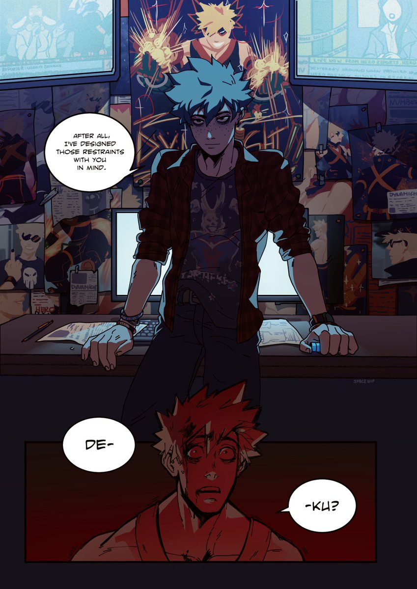 spacenipnops's tweet photo. TW kidnapping

I can finally post my comic I did for Corrupted zine!😭
I'm very happy and proud of this one, so I hope you'll like my QL villain Deku mini comic 💕

Left over sales are also open, please check it out:
https://t.co/EBXmOIHMrX https://t.co/dNxfOtVzsB