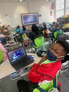 drmichelledavis's tweet photo. Students in Mrs. Baima's 4th grade class @AlexIIEinsteins are participating in Return to the Moon a Nasa Hour of Code Tynker project this week by designing their own badge including animation. Thanks to @NASA for creating this project. #studentengagement #futurecoders #GaSTEM https://t.co/WcgvualdiG