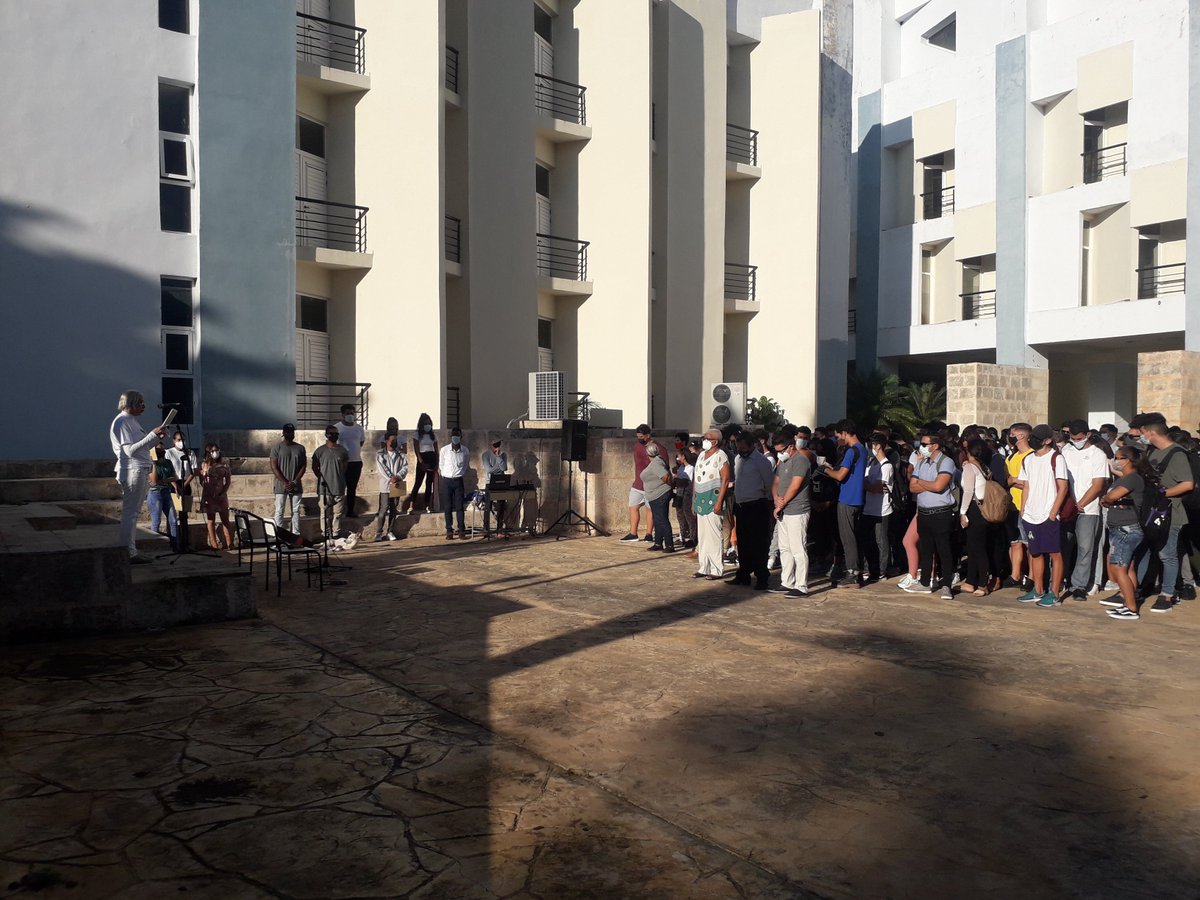 leyrielzg's tweet photo. Acto por los 125 años de la caída en combate de #AntonioMaceo en la FTE de la @universidad_uci @ReinaEstradaUCI @aylinalvarezG @UJCdeCuba https://t.co/GQ4vJYKQ8z