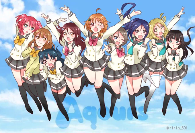 \\Aqours//
※1stオマージュ 