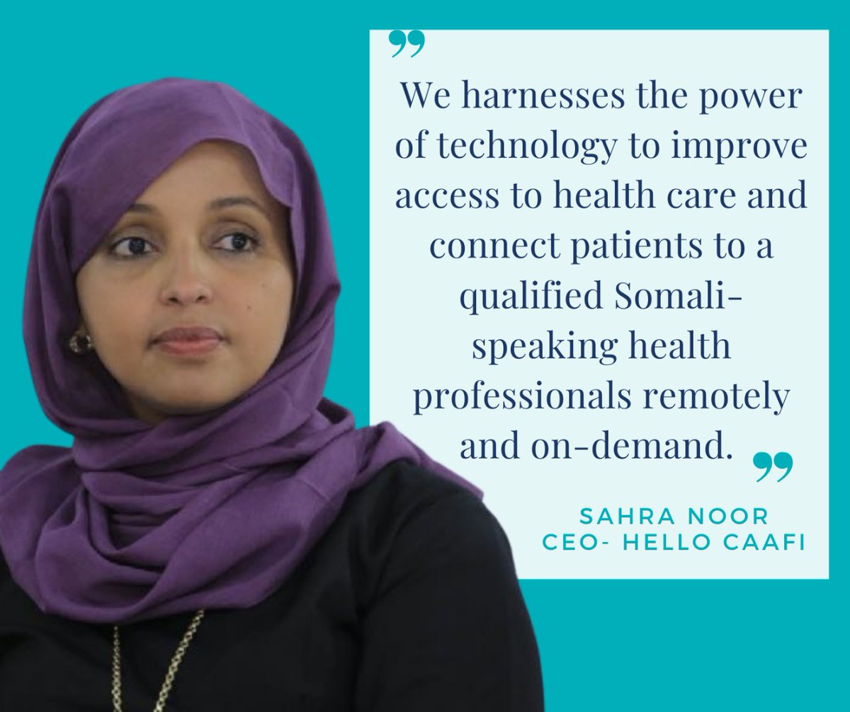 Great discussing some of the ways we are solving Healthcare challenges in #Somalia with the panel today at Mogadishu Tech Summit. #Health #Digital #Tech #Innovation <a href="/Sahra_Noor/">Sahra Noor</a>