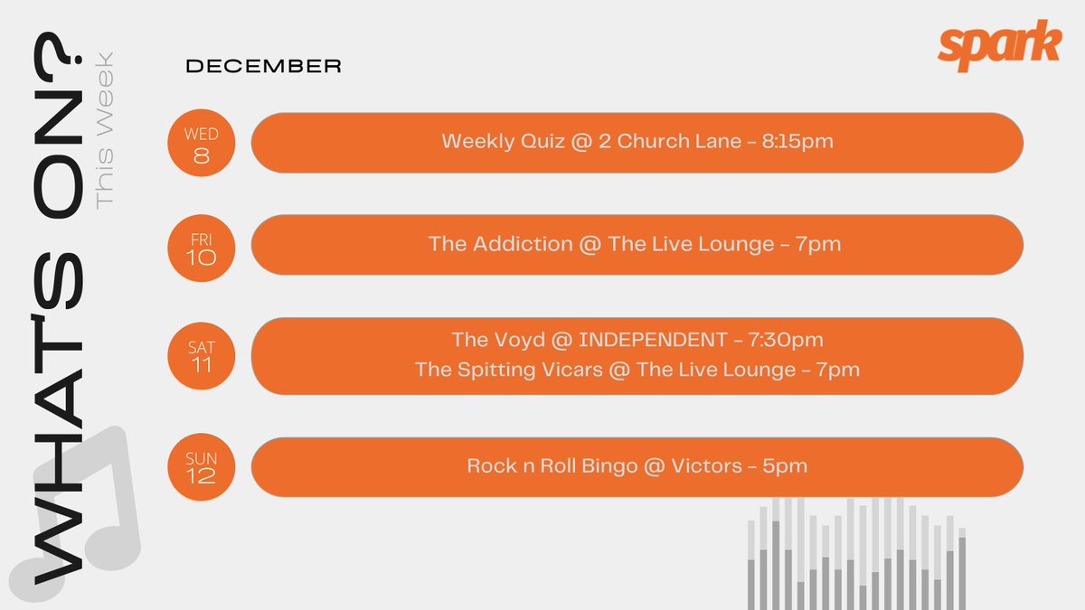 Wonder what's happening in #Sunderland this week? Take a look below to see what there is to do on a night! 💃 🎤  #MYNEMusicScene