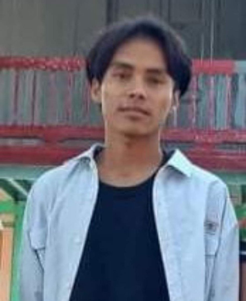 Tw//death
Mg Lal Ro Mawi was Brutally Burned to Death by terrorists in  Omyayhtoo village on Dec 4 after being Abducted by Military Terrorists from a farm at the east of Myinthar river village in  Kalay Tsp &amp; Being Used As Human Shield.
#BurntAliveByJunta
#WhatsHappeningInMyanmar