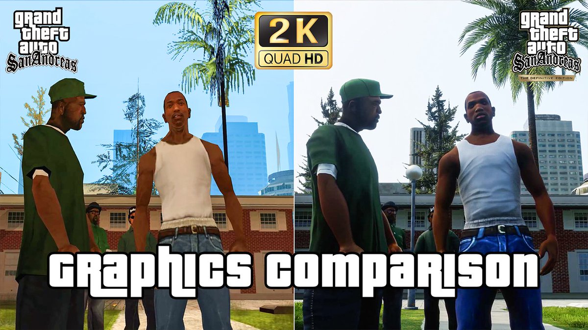 Grand Theft Auto San Andreas - The Definitive Edition - Graphics