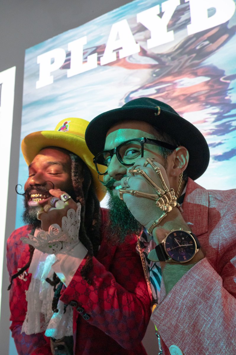 CanvasRaw's tweet photo. Basel Photo Recap pt.1 feat L.A.M #legendalreadymade @adultarts @PlayboyNFTS #NFTCommunity #DCentralMiami https://t.co/KlY5sTV1wL