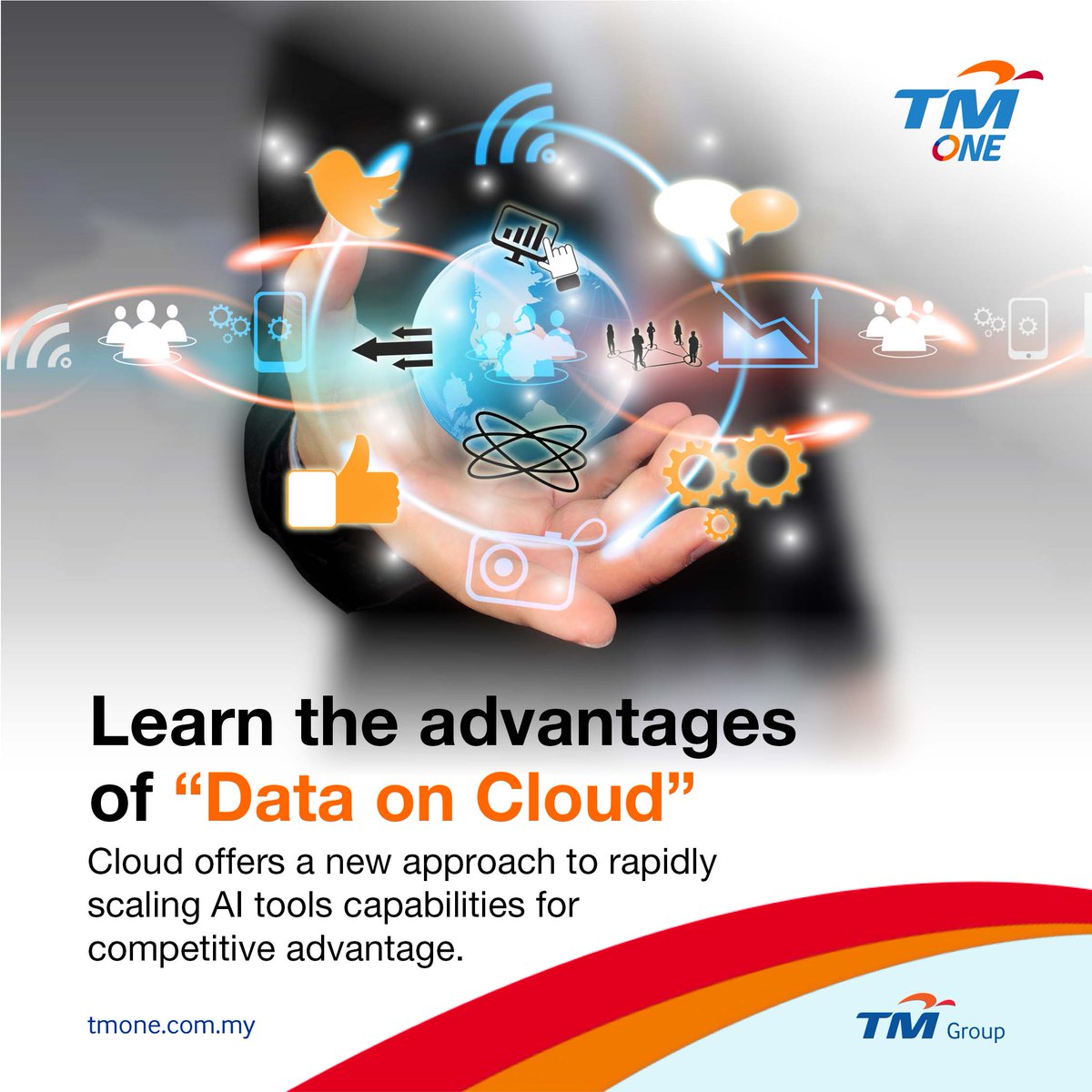 TM_One's tweet photo. Learn how to utilise the cloud technology in a journey of better analytics here: https://t.co/MOWHDgm8ag
#TMONE #CloudAlpha #Cloudα #αEdge #TakingTransformationForward #DigitalMalaysia #MyDIGITAL https://t.co/vXfvaPemZS