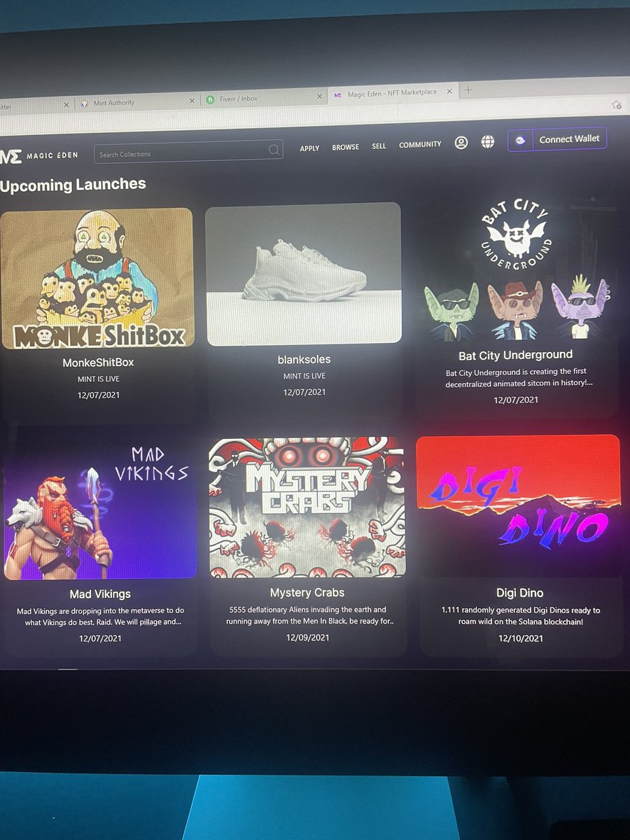 Wow we made it onto upcoming collections on @MagicEden_NFT!!!🔥

Over the moon with this, WAGMI Dinos!!!🙌🏼

BIG ROARS🦖🌴