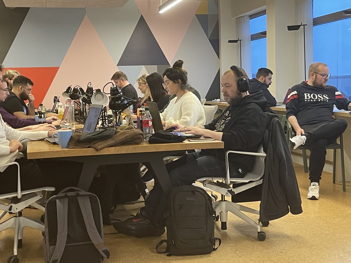 BenWoodward's tweet image. Code Red team growing quite a bit :) love to see it