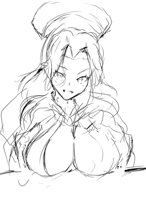 机におっぱいを乗せる事で摂取できる栄養素があるんです… 