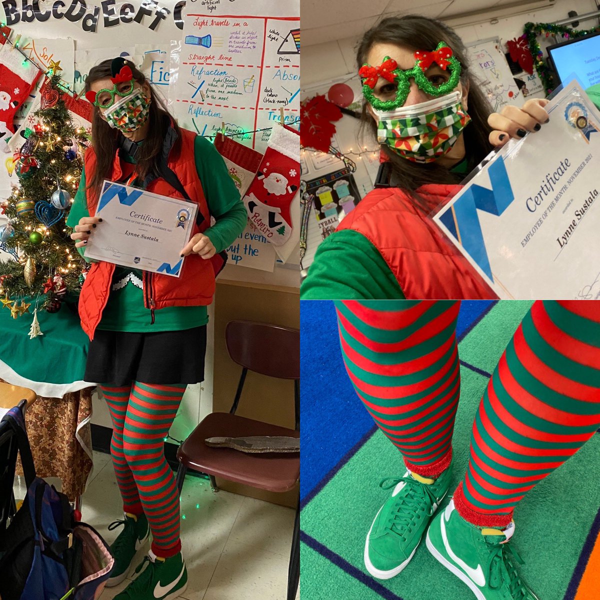 LoveESScience (@loveesscience) on Twitter photo This little elf got teacher of the month for November! I love my job! <a href="/loveelementary1/">Love Elementary</a> #teacherofthemonth This little elf got teacher of the month for November! I love my job! <a href="/loveelementary1/">Love Elementary</a> #teacherofthemonth