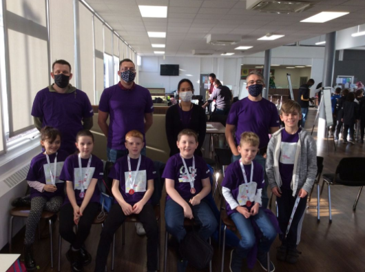 Well done to our Lego Team who took part in the Lego Tournament at Frank Perkins on Saturday, winning a prize for the best presentation!