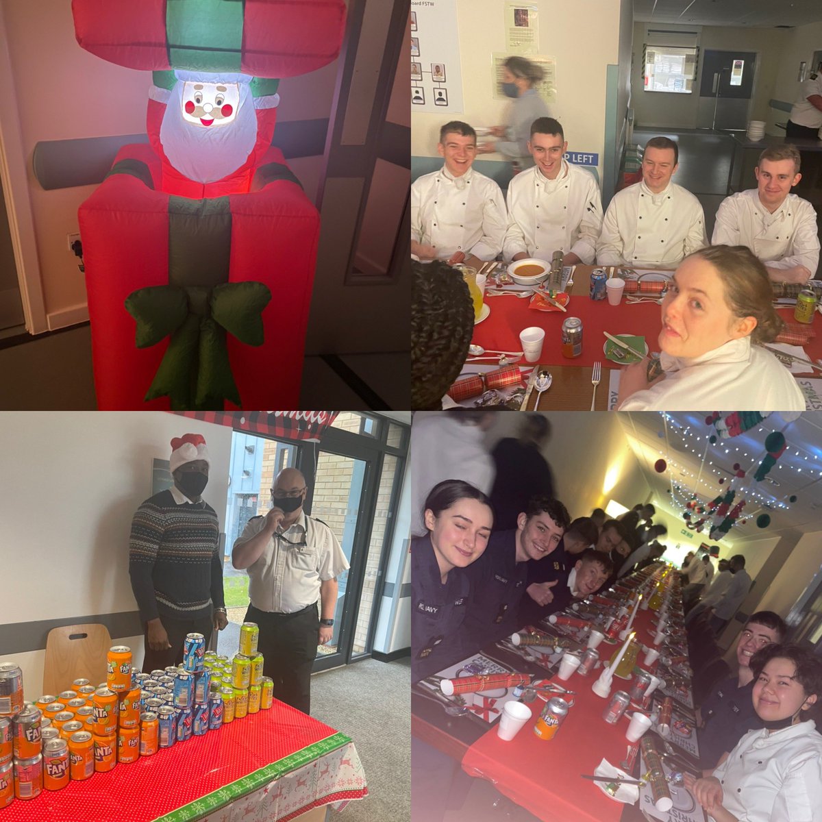 ✨ It’s feeling festive here at FSTW! 

A Christmas lunch prepared, cooked and served for the students currently in training at FSTW.

A fabulous event organised by FSTS (M) 🚢 

@CO_WDSB <a href="/CaldicottMike/">Mike Caldicott</a> <a href="/ArmyRlc/">British_Army_Chefs-RLC</a> <a href="/RAF_Logistics/">RAF Logistics</a> <a href="/DCLPA_HQ/">DCLPA_HQ</a>