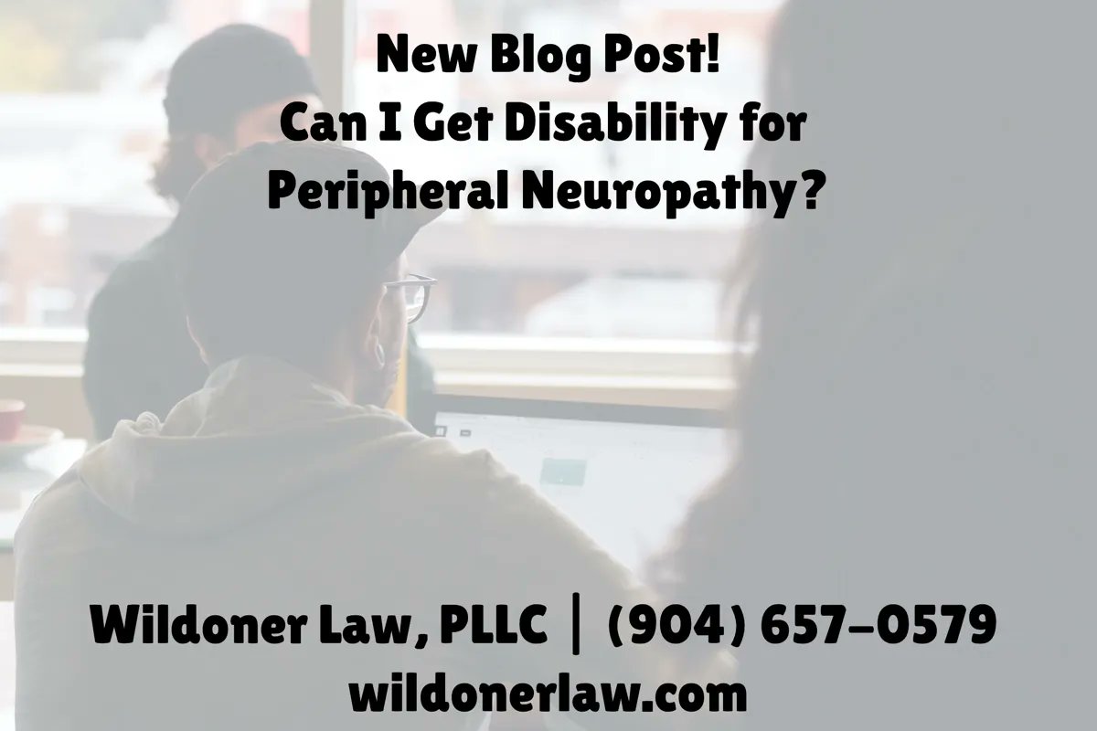 WildonerLaw's tweet photo. New blog post!

In today’s blog post, Kaitlin discusses how to qualify for #SSDI or #SSI benefits if you suffer from peripheral neuropathy. 

https://t.co/LXvOPxdjqF https://t.co/eykUu07SyH