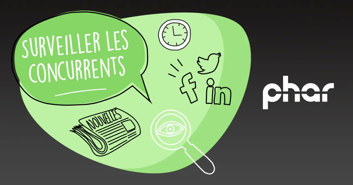 PharIntel's tweet photo. Surveiller la concurrence marque souvent le point de départ de l’activité de veille de l’entreprise. 

Pour apprendre quelques uns de nos trucs pour faire une veille concurrentielle efficace, c'est par ici 👇

#veilleconcurrentielle, #veille, #phar
https://t.co/Ed3aDyujr5 https://t.co/TisdxNR20C
