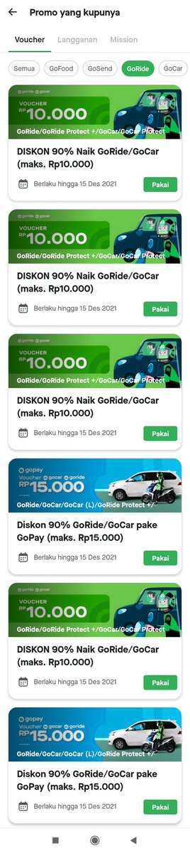yokbigwin's tweet photo. yuk voucher goride/gocar, gosend, gofood nya ready lagi ya. fee nya bisa tanya" lewat dm dulu.
#zonauang️ #zonajajan #zonaba https://t.co/F6GK4qQQsA
