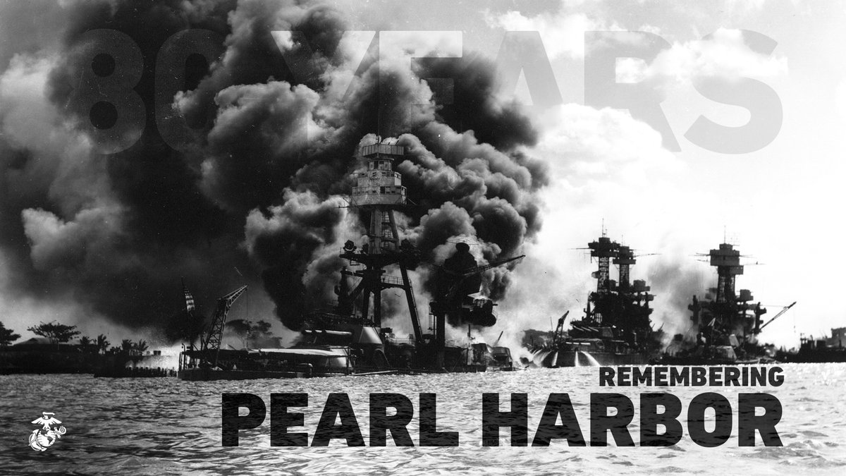 #OTD, we mark 80 years since the attack on Pearl Harbor. Each year, we pause to remember those who perished that day, and those who fought and sacrificed throughout World War II.
