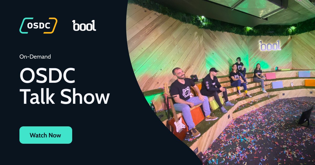 OutSystems's tweet image. 📣 🎉 Shoutout to #OutSystemsPartner Bool for hosting and producing the #OSDevCon Talk Show! Missed it live? You can watch it now on-demand! 🤩 Just follow this link: bit.ly/3mcpESr