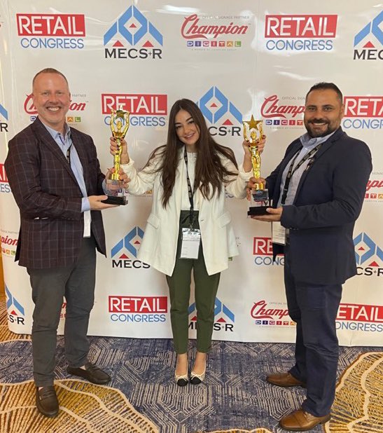 Proud of the <a href="/yardi/">YARDI</a> team in #Dubai for receiving two awards for #excellence as a leading provider of #PropTech solutions to #retailshopping centres. Big thanks to @MECSC_ORG for another great conference today.