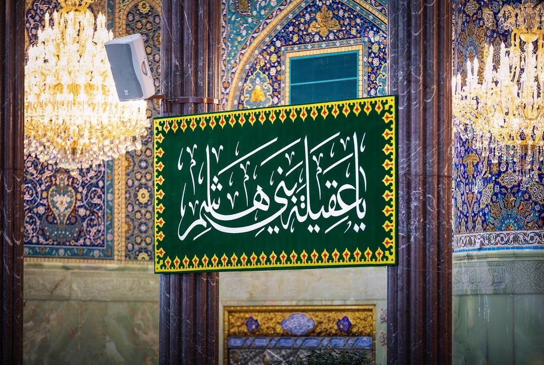hellfreezeovr's tweet photo. Preparations for the birth anniversary of Lady Zainab س at the Holy Shrine of Imam Hussain ع ❤️ https://t.co/m6kFAUsznL