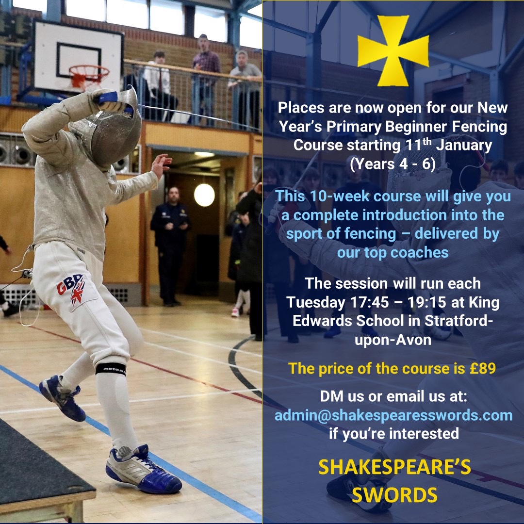 Shakespeare's Swords Fencing Club tweet media