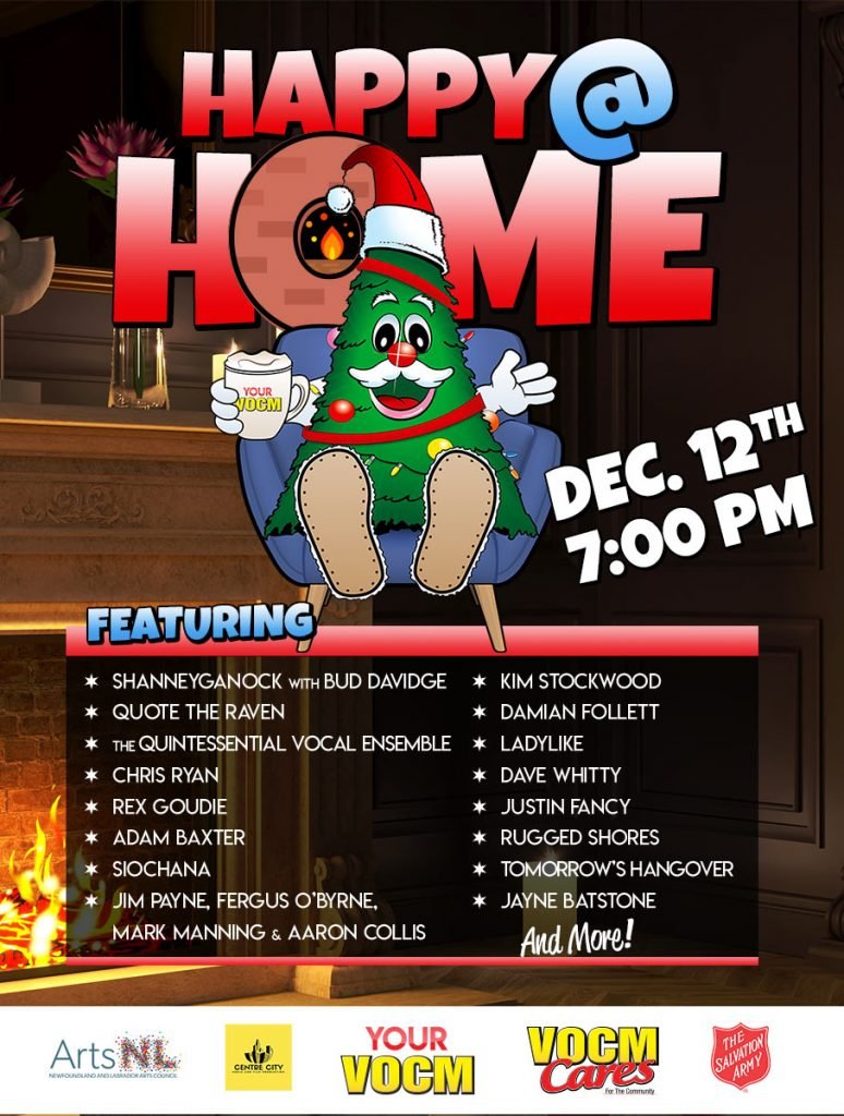 Jayne B Music (@jaynebmusic1) on Twitter photo So happy to be a part of the <a href="/VOCMCares/">VOCM Cares Foundation</a> Happy @ Home Happy Tree Concert coming up on Dec 12.
vocmcares.com/event/happy-ho… So happy to be a part of the <a href="/VOCMCares/">VOCM Cares Foundation</a> Happy @ Home Happy Tree Concert coming up on Dec 12.
vocmcares.com/event/happy-ho…