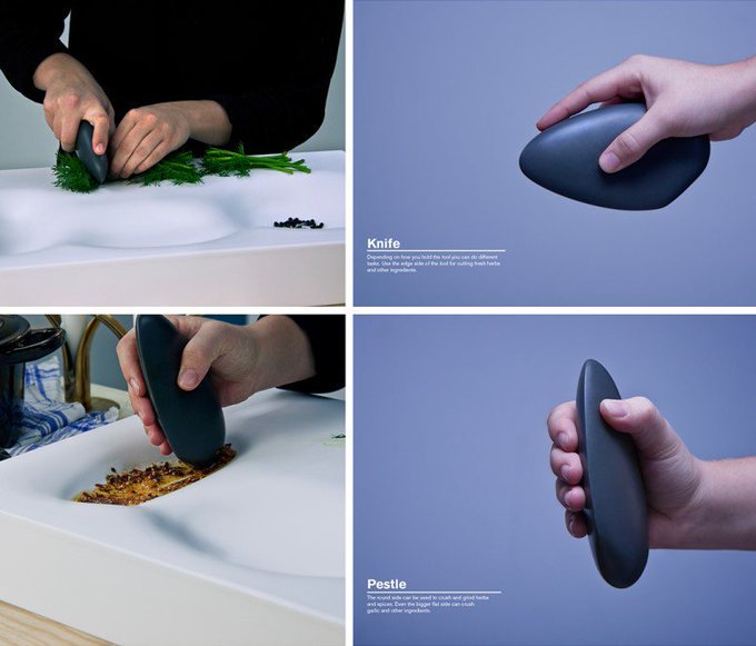 간석기 주방 돌칼 🕳🐉🍴
원시적인 주방으로 돌아가, 과거를 경험 해볼 수 있는 간석기 주방 돌칼이에요.