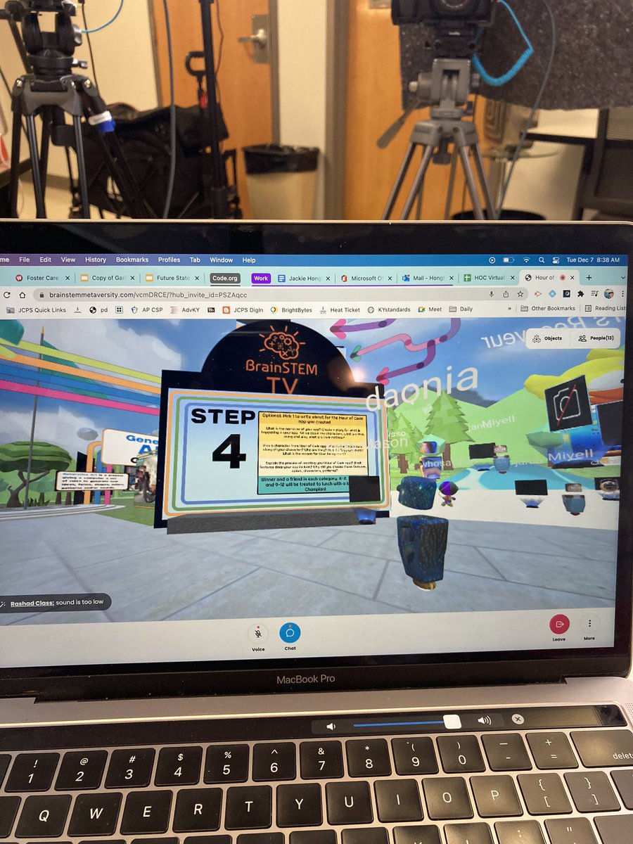 jackietalkthai's tweet image. Having so much fun with @BreckMetro Mr. Hodeges’ class in the Metaversity and @BrainSTEMU Ricky Mason
#JCPSDigIn #JCPSCodes #CSEverywhere #CS4KY