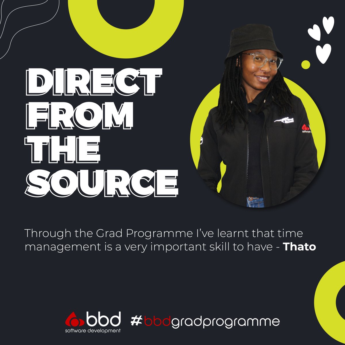 bbdsoftware's tweet photo. Ready to bridge the gap between what you've learnt  at university and what you need to flourish in the IT industry? 😎 Apply to become a 2022 BBD grad ➡ https://t.co/dUxOCCOWKx https://t.co/MTqQRrQFO1