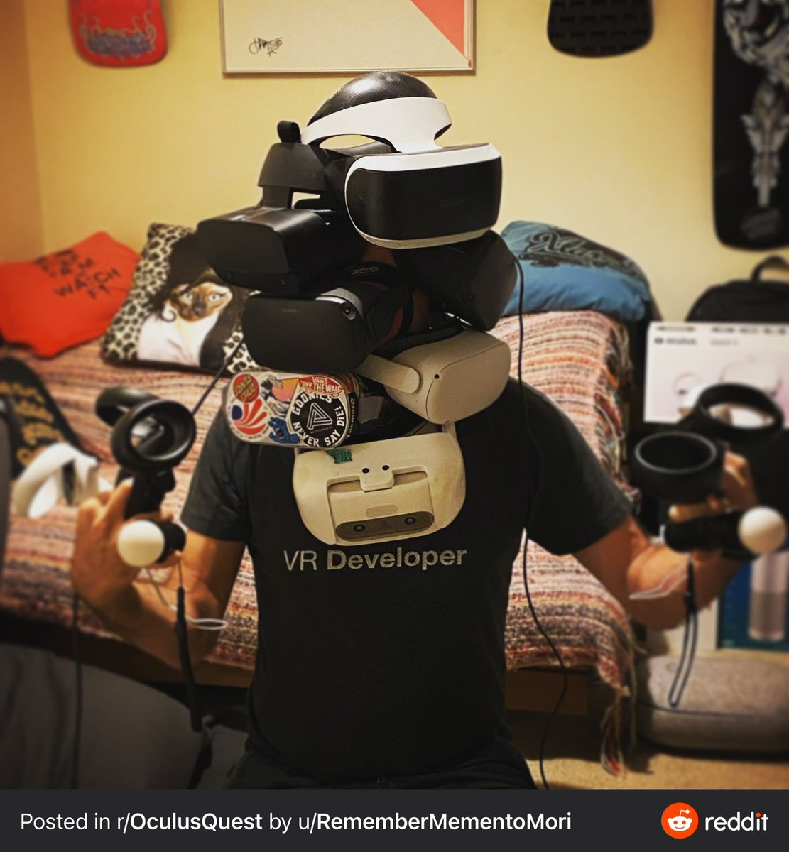 NathieVR's tweet image. the chosen one is here