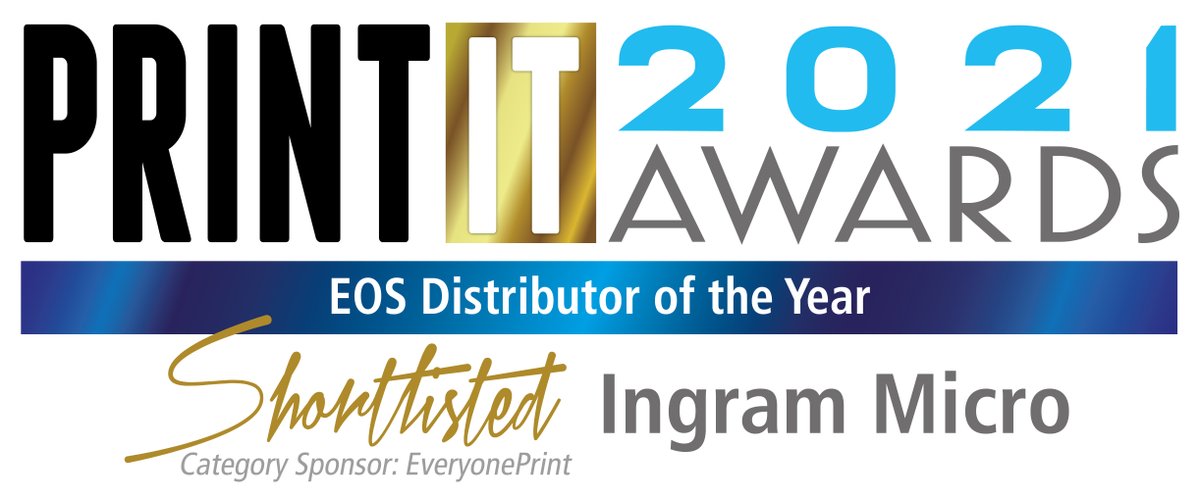 We're so excited for the Print IT Awards in London tonight! We're up for Print Hardware Distributor and Print Supplies Distributor of the Year. In addition, this year we're also up for Financial Services Provider of the year! Fingers crossed for the team tonight! 🤞🏆 🏆 🏆