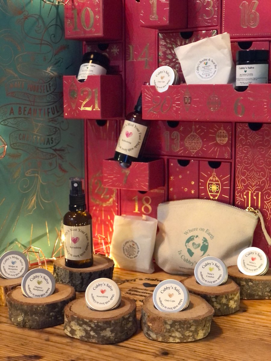 CubbySalve's tweet photo. ❤️🌿⭐️🍀🪄🌲💌Every day up until Christmas Day, you are invited to open a Christmas drawer for someone in need of a wee cheer up. One name every day will be selected at random by Cubbies ✨🎄⭐️🍀❤️ #cubbyssalvecollection #madewithlove #smallbatchskincare #advent #cubbyskitchen https://t.co/25dbOyujYa