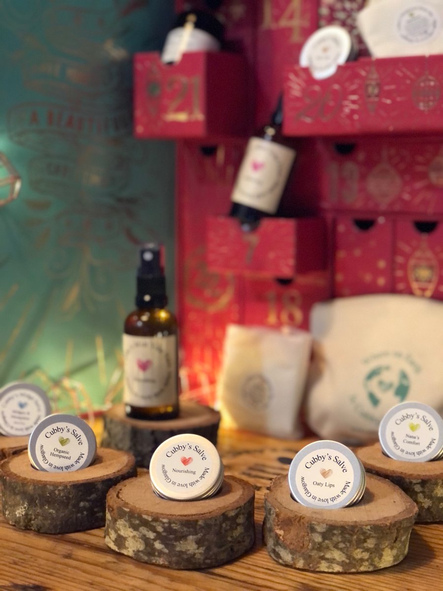 CubbySalve's tweet photo. ❤️🌿⭐️🍀🪄🌲💌Every day up until Christmas Day, you are invited to open a Christmas drawer for someone in need of a wee cheer up. One name every day will be selected at random by Cubbies ✨🎄⭐️🍀❤️ #cubbyssalvecollection #madewithlove #smallbatchskincare #advent #cubbyskitchen https://t.co/25dbOyujYa