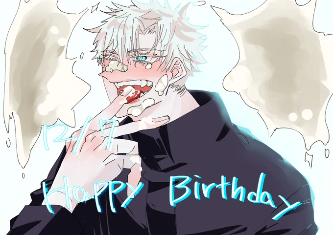 #五条悟誕生祭2021 
おめでとう!!! 