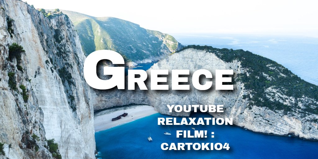 Greece Relaxation Film WITH Calming Music! youtube.com/watch?v=C3OoFJ…
#scenicRelaxation #calmingMusic #Greece #Greece4K #4K #konstantinosRousis #cartokio4